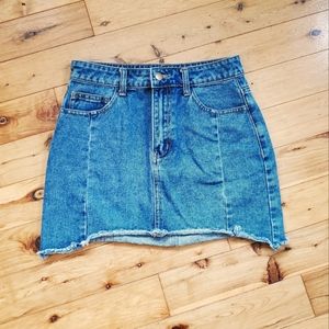 Forever 21 Jean Skirt